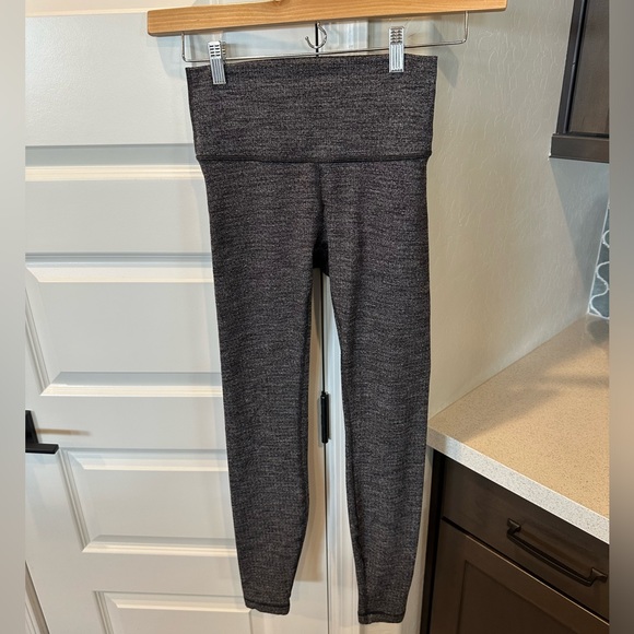 Heathered Grey Lululemon Leggings! - Picture 3 of 4